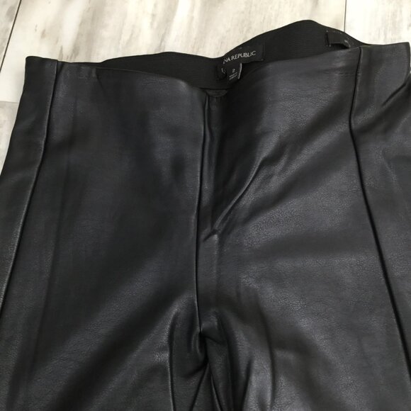 Banana Republic Devon Vegan Leather Leggings 2 - Picture 3 of 9